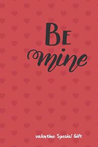 Be mine notebook The Couples Journal Special Gift