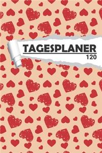 Tagesplaner Liebe mit Herz