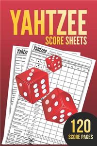 Yahtzee Score Sheets