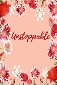 unstoppable food and fitness journal