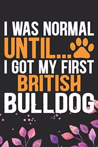 I Was Normal Until I Got My First British Bulldog