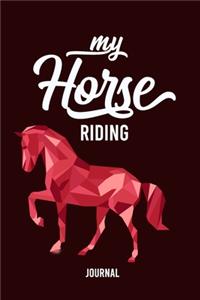 My Horse riding Journal