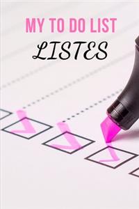 My to Do List Notebook