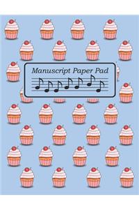 12 Staff Manuscript Paper Pad