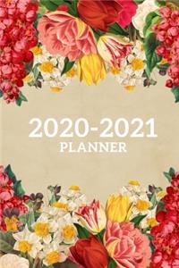 2020-2021 Yearly, Monthly, Weekly Planner