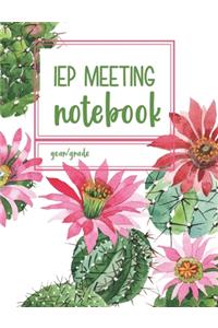 IEP Meeting Notebook