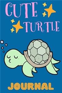 Cute Turtle Journal