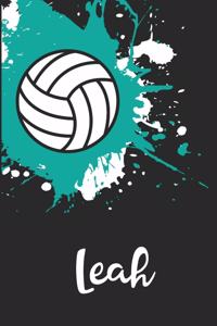 Leah Volleyball Notebook