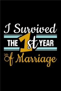 I Survived The 1st Year Of Marriage