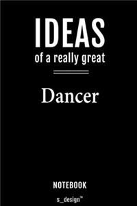 Notebook for Dancers / Dancer