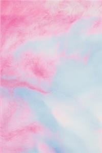 Pastel Clouds: Abstract Art Cover Lined Notebook, 6x9, Soft Matte Finish, Journal For Women And Girls, 120 Page Ruled Notepad