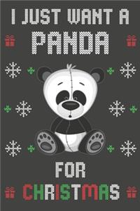 I Just Want A Panda For Christmas