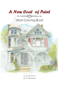 new coat of paint adult coloring book