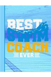 Best Swim Coach Ever Notebook