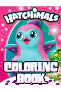 Hatchimals Coloring Book