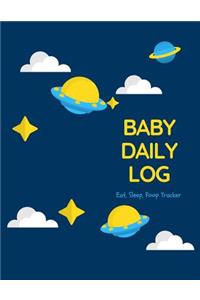 Baby Daily Log Eat Sleep Poop Tracker