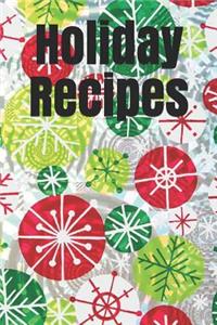 Holiday Recipes