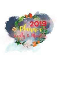 2019 Planner Weekly and Monthly