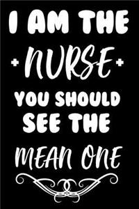 I Am The Nurse You Should See The Mean One