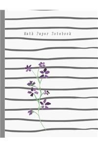 Math Paper Notebook