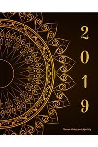 2019 Planner Weekly and Monthly