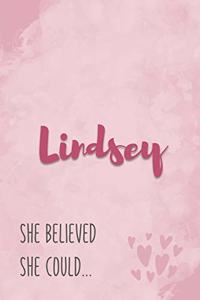 Lindsey She Believe She Could