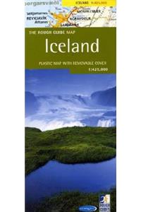 The Rough Guide to Iceland Counrty Map (Rough Guide Country/Region Map)