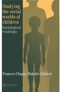 Studying The Social Worlds Of Children