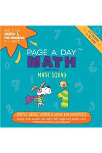 Addition & Math Handwriting Book 1: Legible Math Handwriting & Adding 1 to Numbers 0-5