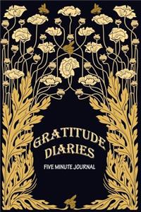 Gratitude Diaries five minute journal