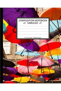 Unruled Composition Notebook 8