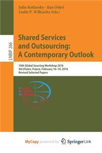 Shared Services and Outsourcing