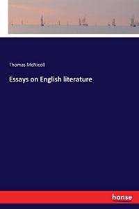 Essays on English literature