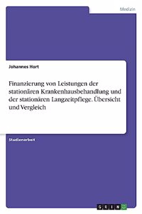 Finanzierung von Leistungen der stationären Krankenhausbehandlung und der stationären Langzeitpflege. Übersicht und Vergleich