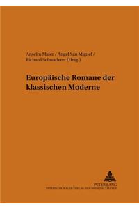 Europaeische Romane Der Klassischen Moderne