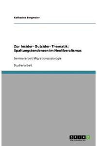 Zur Insider- Outsider- Thematik