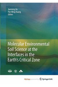 Molecular Environmental Soil Science at the Interfaces in the Earth's Critical Zone