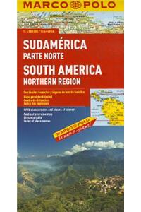 South America North Marco Polo Map: 1:4 M