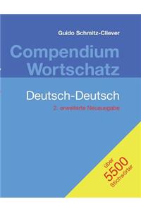 Compendium Wortschatz Deutsch-Deutsch, erweiterte Neuausgabe