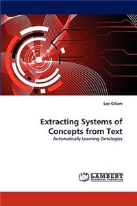 Extracting Systems of Concepts from Text