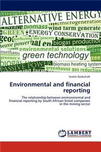 Environmental and financial reporting