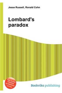 Lombard's Paradox