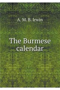 The Burmese Calendar