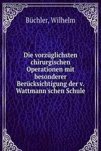 DIE VORZ GLICHSTEN CHIRURGISCHEN OPERAT