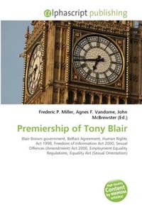 Premiership of Tony Blair