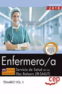 Enfermero/a. Servicio de Salud de las Illes Balears (IB-SALUT). Temario Vol. II