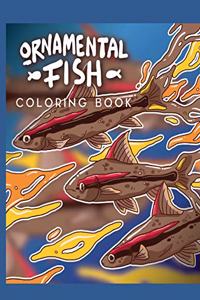 Ornamental Fish Coloring Book