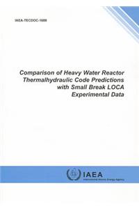 Comparison of Heavy Water Reactor Thermalhydraulic Code Predictions with Small Break Loca Experimental Data