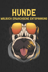 Hunde Entspannung Malbuch Erwachsene
