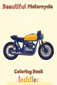 Beautiful Motorcycle Coloring Book Toddler